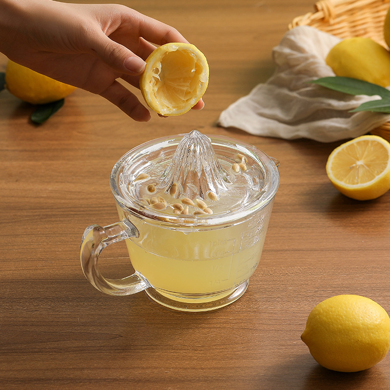 Citrus Juicer Bar - Spremiagrumi in Vetro Creativo per Casa,