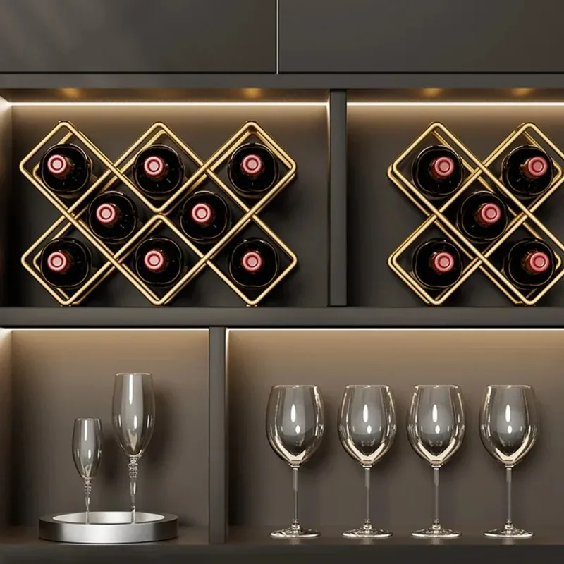 Portabottiglie in Ferro a 5 Gr - Home Bar And Cabinet recensione e prezzo