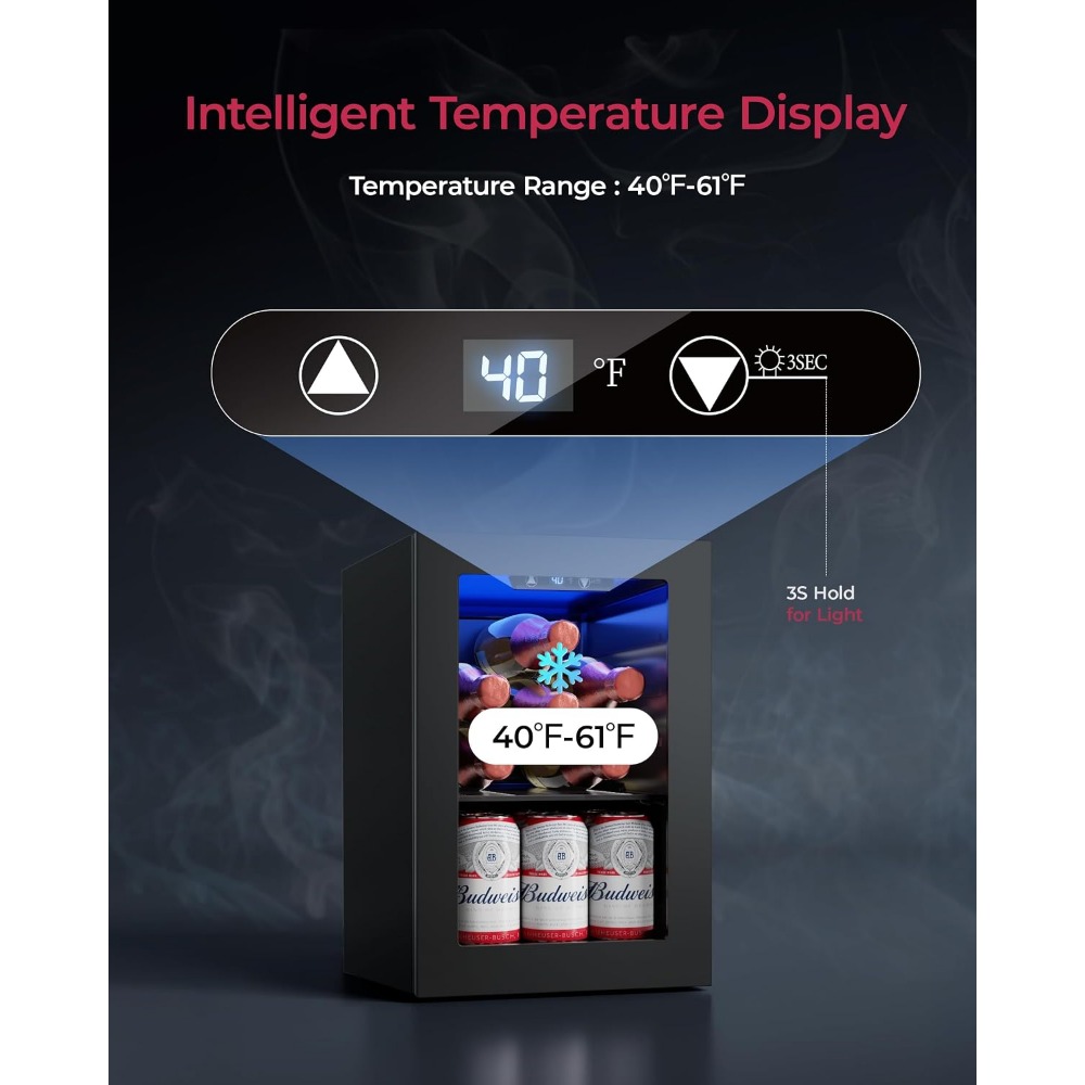 Mini Frigorifero per 24 Lattin - Home Bar Shelf recensione e prezzo
