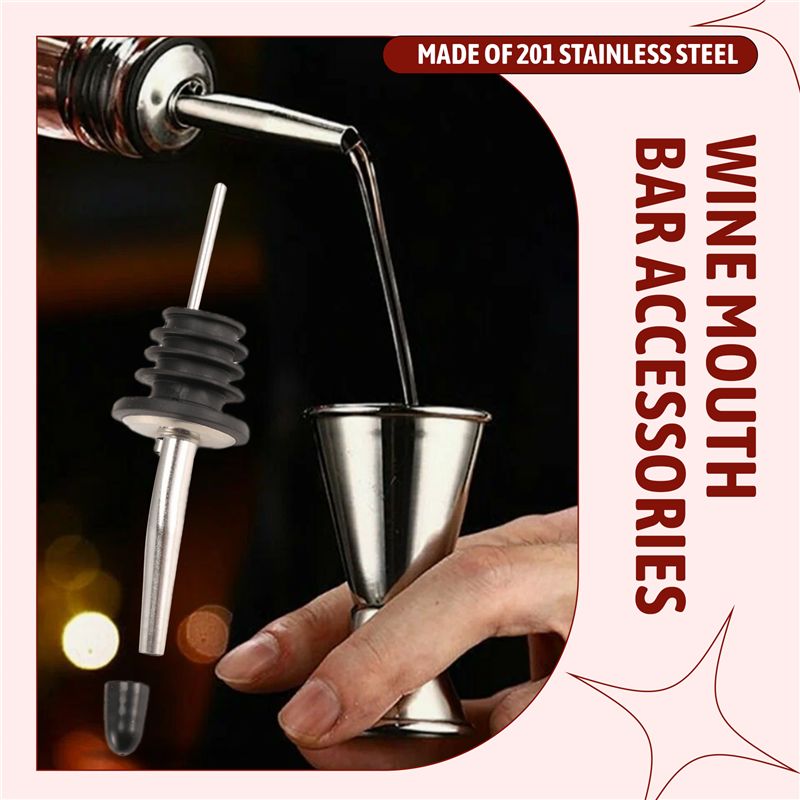 Set di 6 Versatori in Acciaio  - Speed Pourer Cap recensione e prezzo