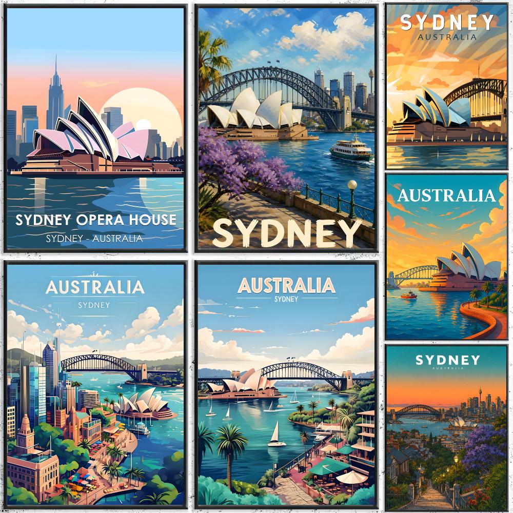 Poster artistico di Sydney, ad - Home Bar Sydney recensione e prezzo