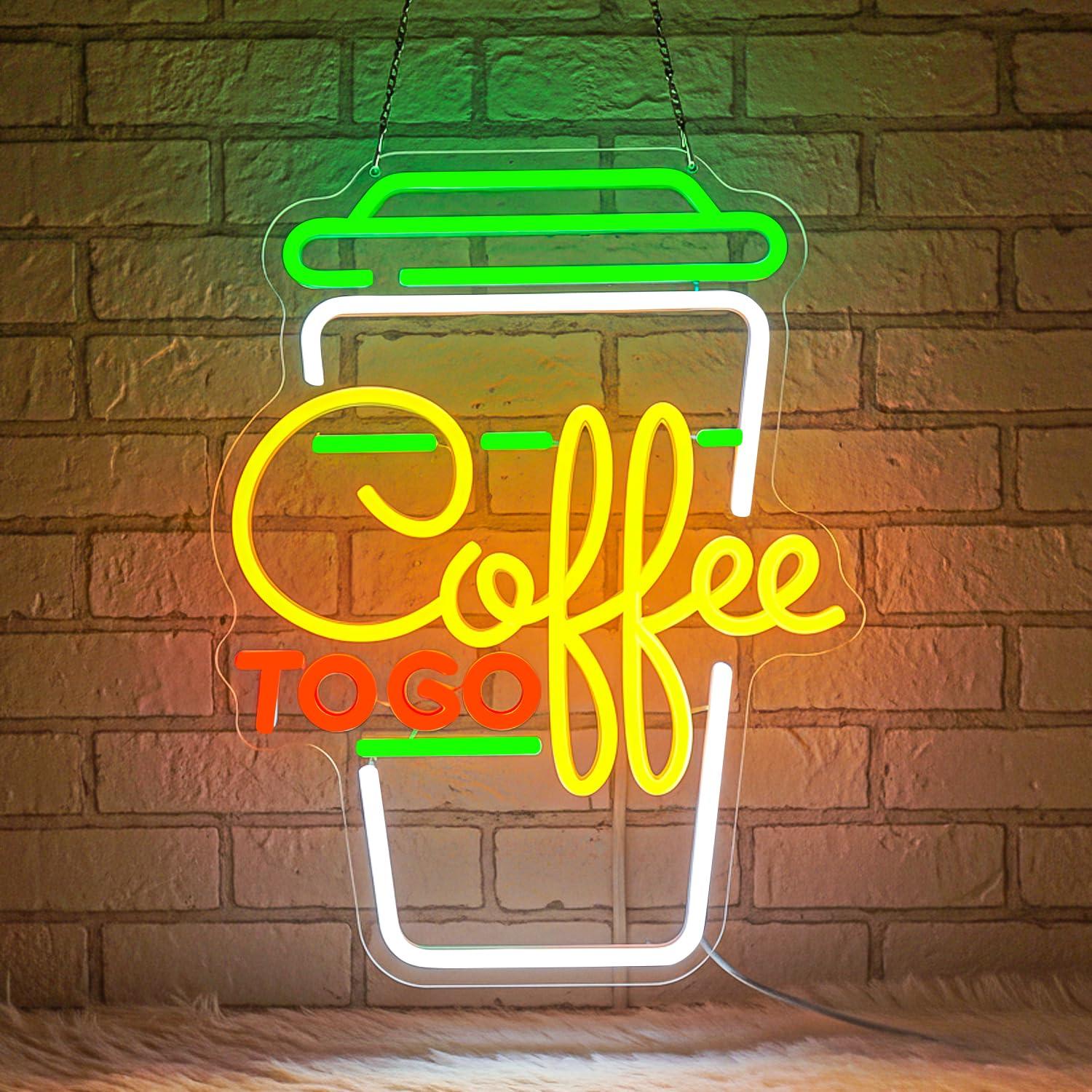 Insegna al Neon per Caffè, Luc - Home Bar And Kitchen recensione e prezzo