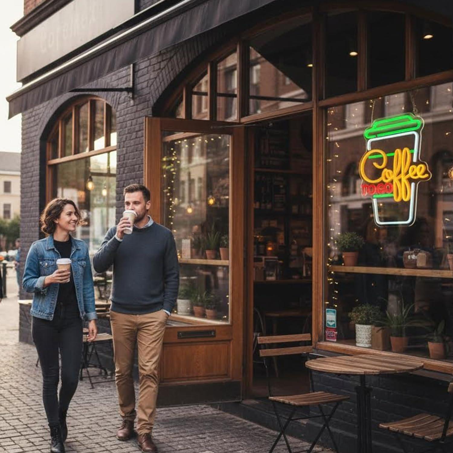 Insegna al Neon per Caffè, Luc - Home Bar And Kitchen recensione e prezzo