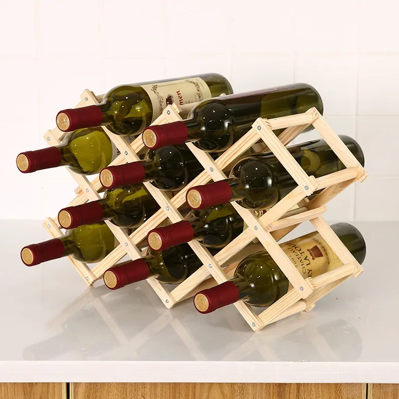 Portabottiglie pieghevoli in l - Home Bar Setup recensione e prezzo