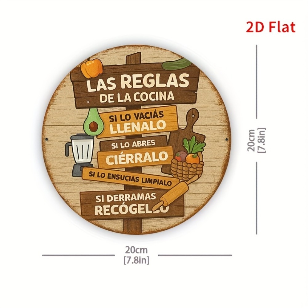 Targa Rustica Bilingue per Reg - Home Bar And Kitchen recensione e prezzo