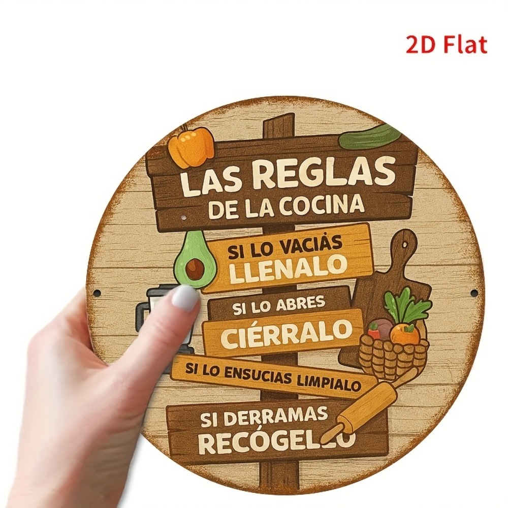 Targa Rustica Bilingue per Reg - Home Bar And Kitchen recensione e prezzo