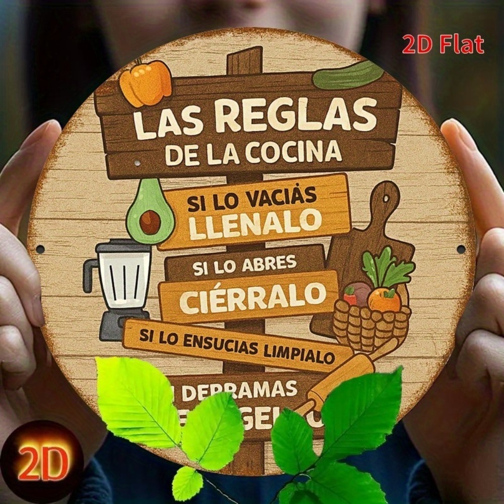 Targa Rustica Bilingue per Reg - Home Bar And Kitchen recensione e prezzo