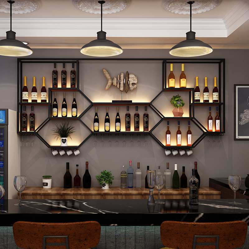 Scaffali in metallo Armadietto - Home Bar And Cabinet recensione e prezzo