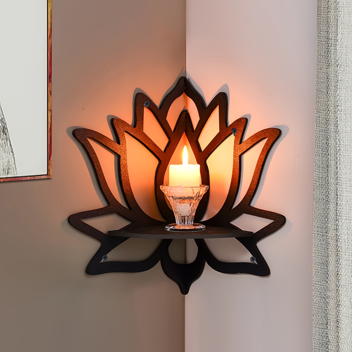 Mensola angolare Lotus Corner, - Home Bar Shelf recensione e prezzo